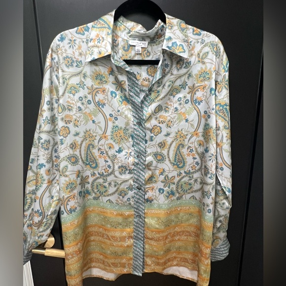 Current Air Floral Paisley Button-Up Shirt - Picture 2 of 7